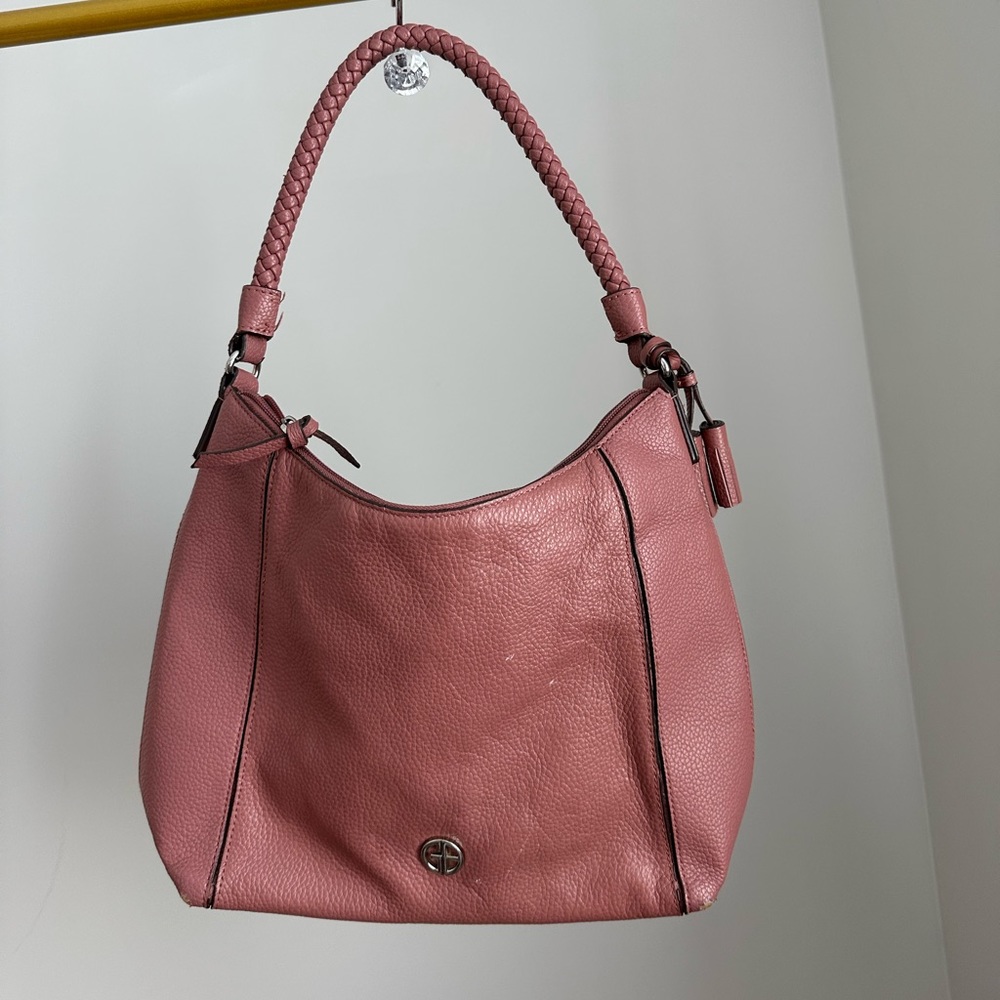 Giani Bernini Pebble Leather Hobo Bag